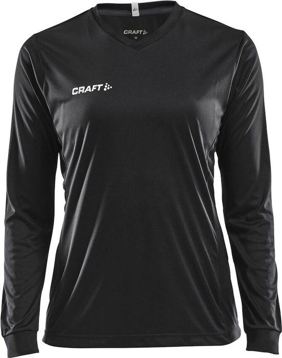 Craft Squad Jersey Solid LS W - Black - S