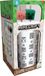 STOR MINECRAFT - Set of Premium XXL Glass 485ml + Twin Metal Straw