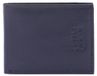 Coveri Collection Portefeuille homme cuir véritable Bleu, Noir, Marron foncé Black B UNICA 9x11x2 cm