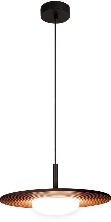 Lucide CARMINO - Hanglamp - Ø 38,7 cm - LED - 1x8W 2700K - Terracotta