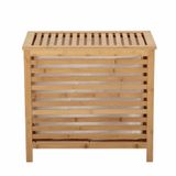 Bloomingville Aden Wasmand Rechthoekig Bamboe Katoen Beige 35x56.5x51.5 cm