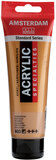 Amsterdam Standard Acrylic Paint - Dark Gold - 120 ml