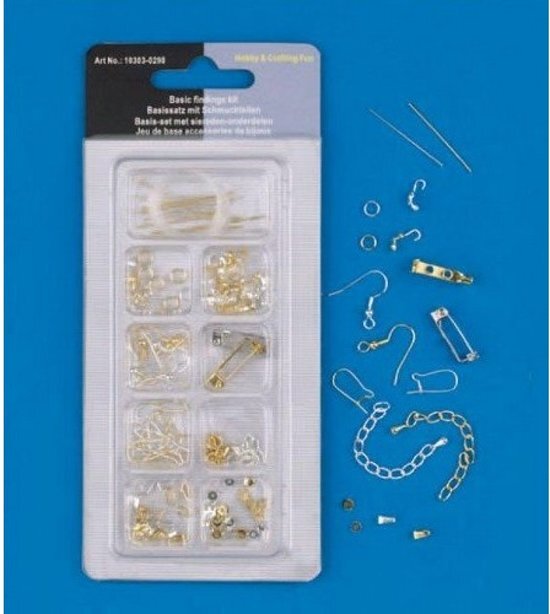 Top-Hobby 2 Stuks Basis-sets met Sieraden Onderdelen en Sluitingen