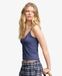 Superdry & Co Athletic Essentials Tanktop met Slanke Pasvorm Dark Blue Maat: 40