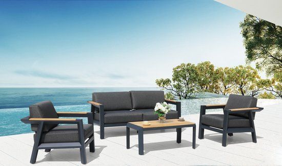 Intergard Aluminium loungeset Alexia I 4 personen