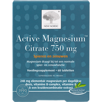 New Nordic Active Magnesium™ Citrate 750 mg - 60 tabletten
