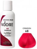 Adore Semi-Permanent Hair Color - Crimson 68 118 Ml