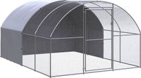 vidaXL Kippenren - 3x4x2 m - Gegalvaniseerd Staal