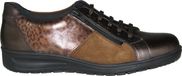 Solidus 27001 Wijdte H Brons Leer Nubuck Dames Schoenen Maat 39