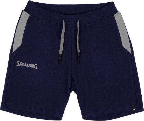 Spalding Flow Basketbal Shorts - Navy - Maat L - Unisex - Volwassenen