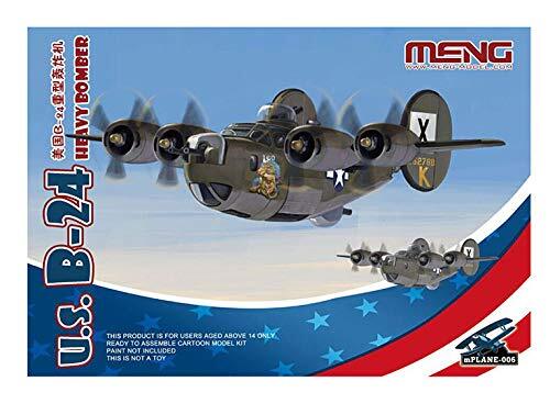 MENG-Model mPlane-006 B-24 Bomber modelbouwset, verschillende