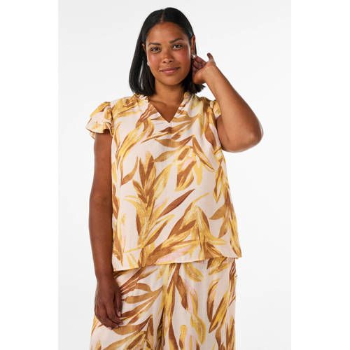 Zizzi Blousetop Geel