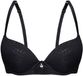 Sassa Push-up bh puur dierlijk zwart 75C