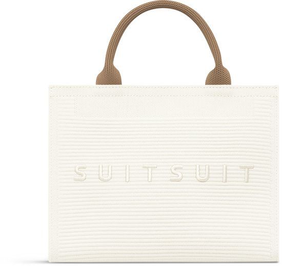 SUITSUIT Reistas - Weekendtas dames - Reistas handbagage 21x26x13 cm - Sporttas dames - Fusion Reistas handbagage White Swan - Wit