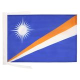 AZ FLAG Vlag Marshalleilanden 45x30 cm Polyester 100D Koorden