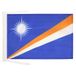 AZ FLAG Vlag Marshalleilanden 45x30 cm Polyester 100D Koorden