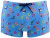 HOM Badeshorts Swim Shorts Lido Blauw Effen Regular Fit Mannen XL