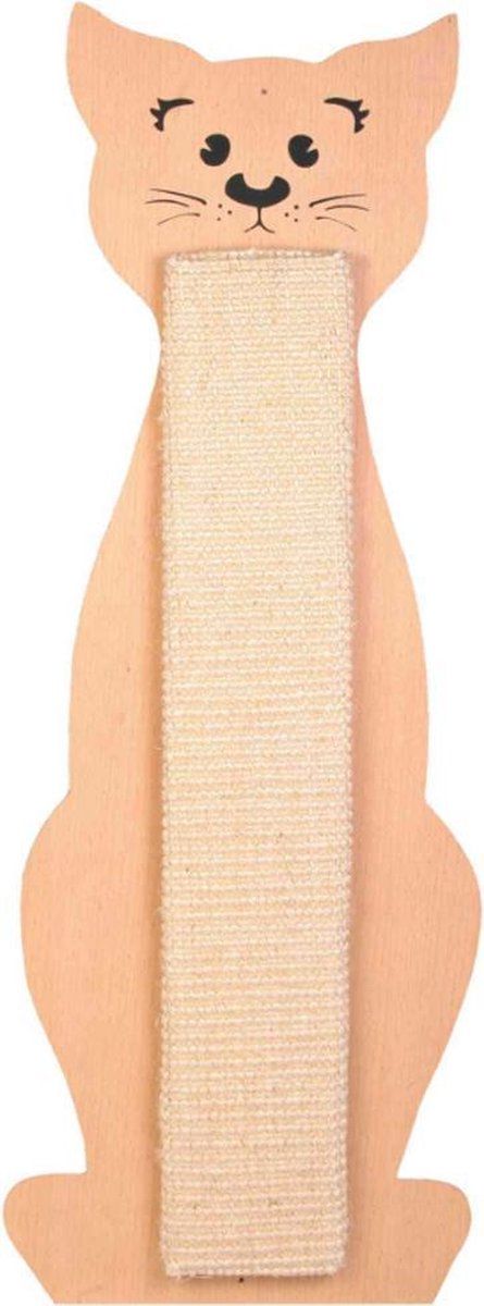 TRIXIE krabplank kat sisaltapijt met catnip naturel / beige 58x21 cm