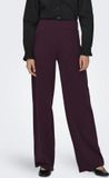 Jacqueline de Yong Femme Pantalon Jdylouisville Catia Life Wd Pnt Jrs 15221238 Winetasting - W28 X L34