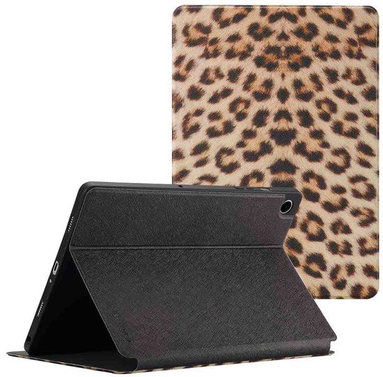 Selencia Tablet Hoes - Geschikt voor Samsung Galaxy Tab A9 Plus - Wild Leo