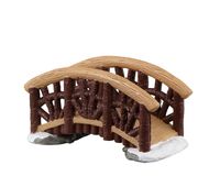 LEMAX Rustic Footbridge Kersthuisje