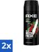 Axe Deodorant Bodyspray Africa 2 x 150 ml