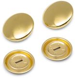 Prym Stofknopen zonder matrijs 23 mm Gouddor 4 stuks