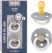BIBS Colour Glow Fopspeen - 6-18 mnd - 2-pack - Rond - Cloud Glow