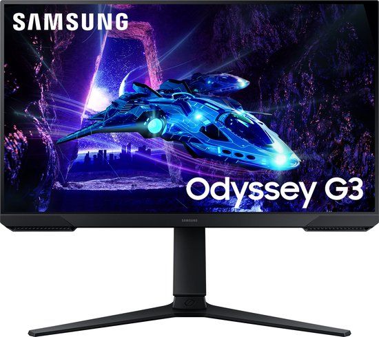 Samsung 24" Odyssey G3 G30D Gaming Monitor - 180Hz, FHD, VA, 1ms - LS24DG300EUXEN