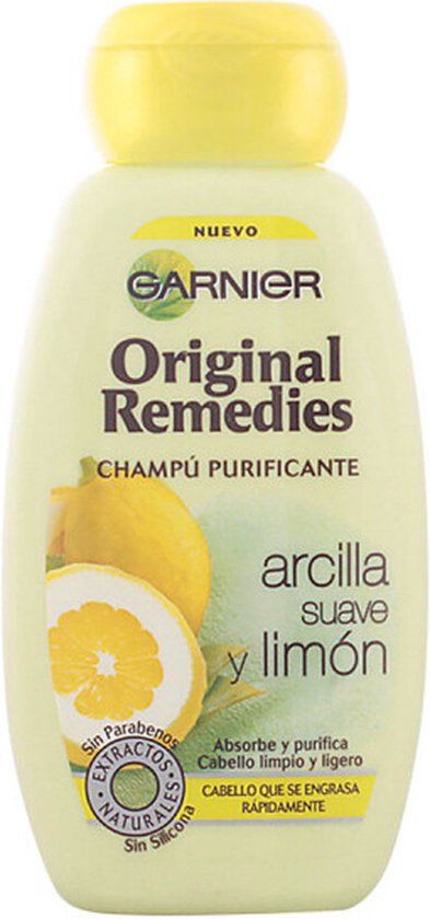 Garnier Original Remedies Citroen Klei Zuiverende Shampoo - 250 ml