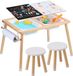 VEVOR Table sensorielle ensemble table à sable table d'activités table de jeu d'eau