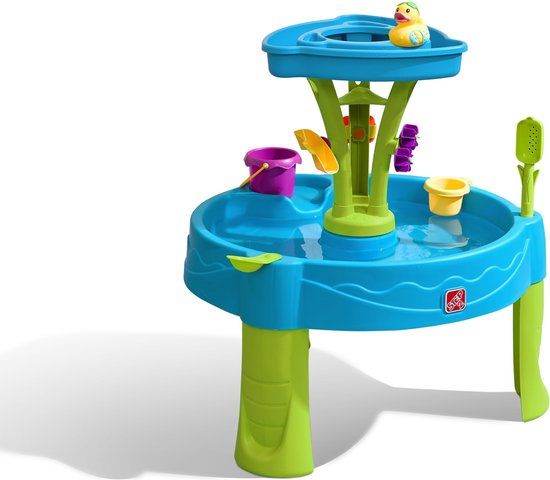 Step2 897400 - Zand- en watertafel - blauw, groen