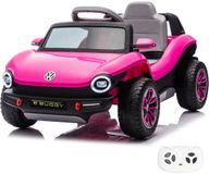 Volkswagen Poussette canne 12V Voiture électrique pour enfants