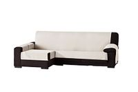 Eysa Bianca Chaise Longue Hoes 290 cm Links, Vooruitzicht, Kleur 00-Ecru, Katoen