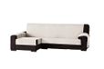 Eysa Bianca Chaise Longue Hoes 290 cm Links, Vooruitzicht, Kleur 00-Ecru, Katoen