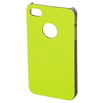 Hama Shiny Cover geel / Apple iPhone 4