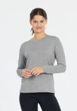 ENDURANCE Alvaly Langarmshirt Vrouwen Lichtgrijs