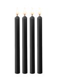 Ouch! by Shots Shots Ouch! Teasing Wax Candles Large - Parafin - 4-pack - Black
