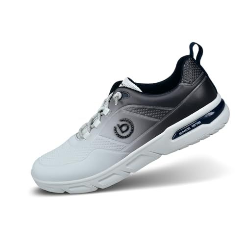 bugatti Heren 342-ADT02 veterschoenen - Wit/Zwart - Maat 40