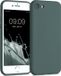 kwmobile telefoonhoesje geschikt voor Apple iPhone SE (2022) / iPhone SE (2020) / iPhone 8 / iPhone 7 - Hoesje voor smartphone - Back cover in blauwgroen