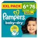 Pampers Baby Dry Maat 6+ Mega Pack 76 Luiers 14/19KG