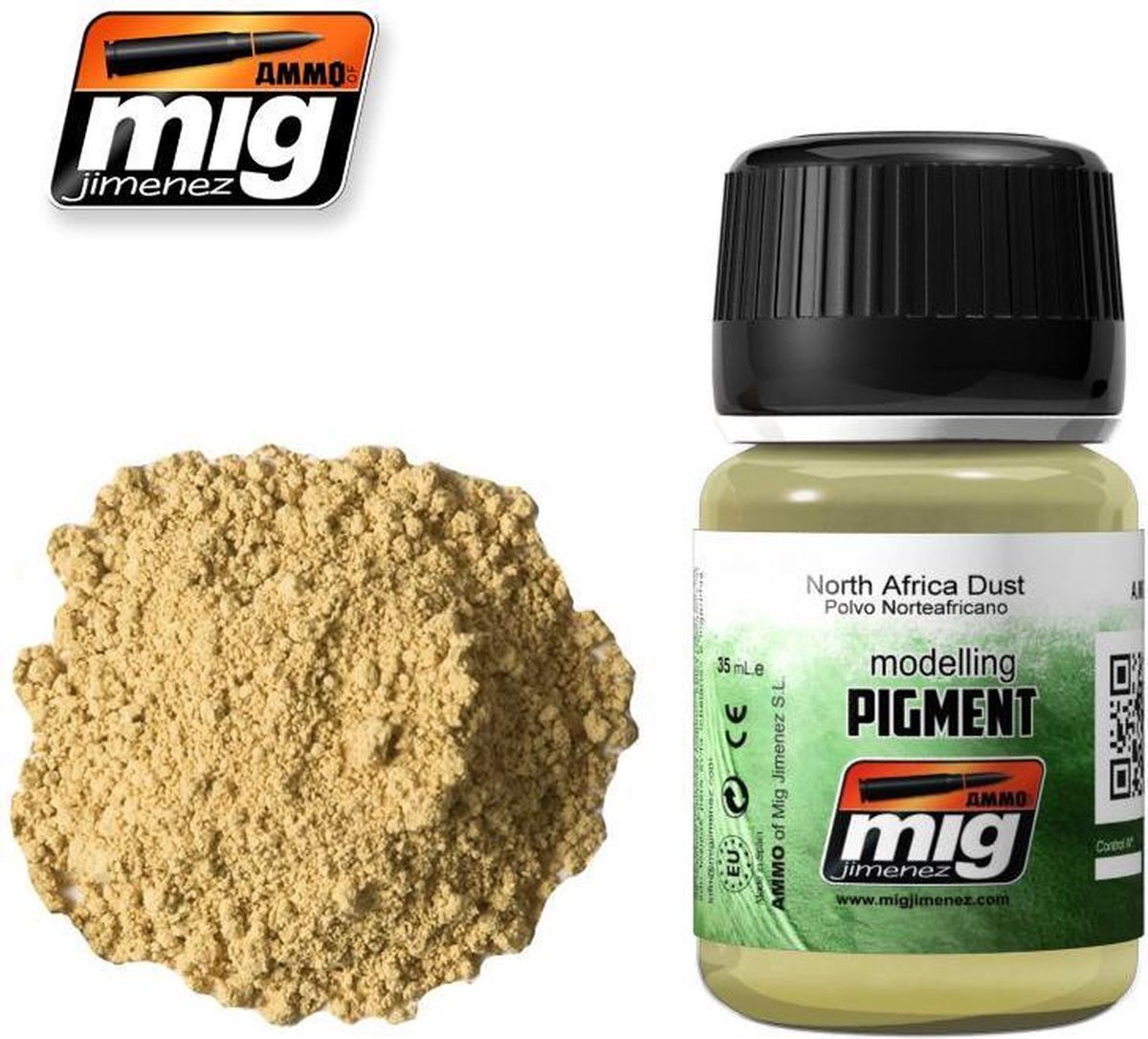 mig MIG-3003 Pigmenten (35 Ml) Noord-Afrika Stof, Meerkleurig