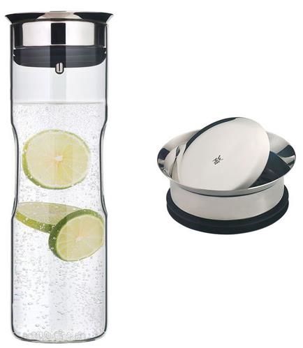 WMF Motion Waterkaraf 1,25L - Zilver/Transparant