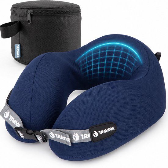 TRAVARA Nekkussen The Airhugger - Reiskussen - Blauw