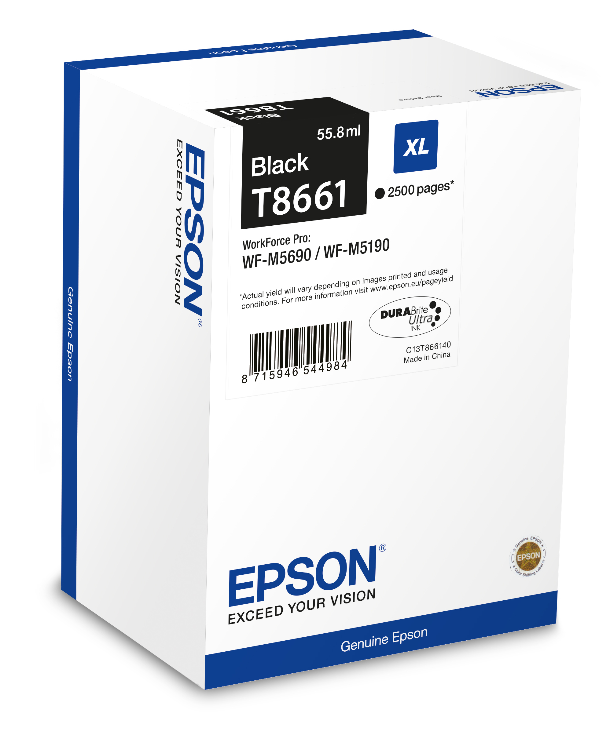 Epson Ink Cartridge Black 2.5K single pack / zwart