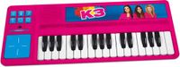 Studio 100 K3 Speelgoedinstrument - Piano met drumpad - Met fragmenten van 5 K3 liedjes - Roze - Inclusief batterijen
