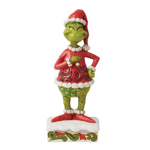 Enesco Jim Shore Dr. Seuss Happy Grinch beeldje 16,5 cm