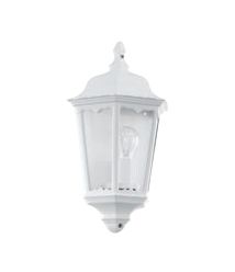 EGLO Navedo Buitenlamp - Wit - E27 - Aluminium/Glas - 43 cm