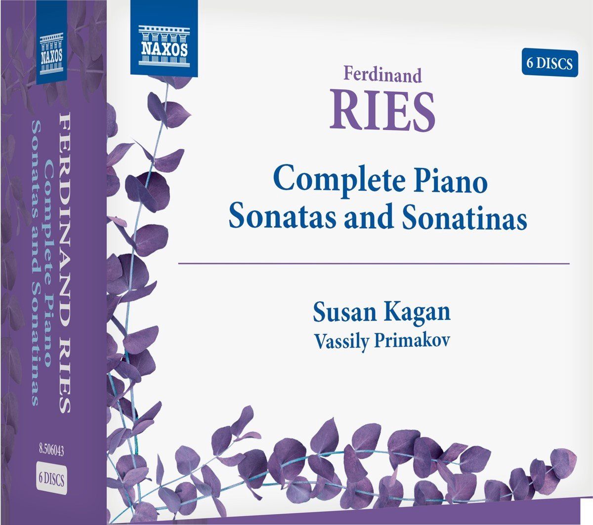 OUTHERE Susan Kagan & Vassily Primakov - Complete Piano Sonatas And Sonatinas (6 CD)