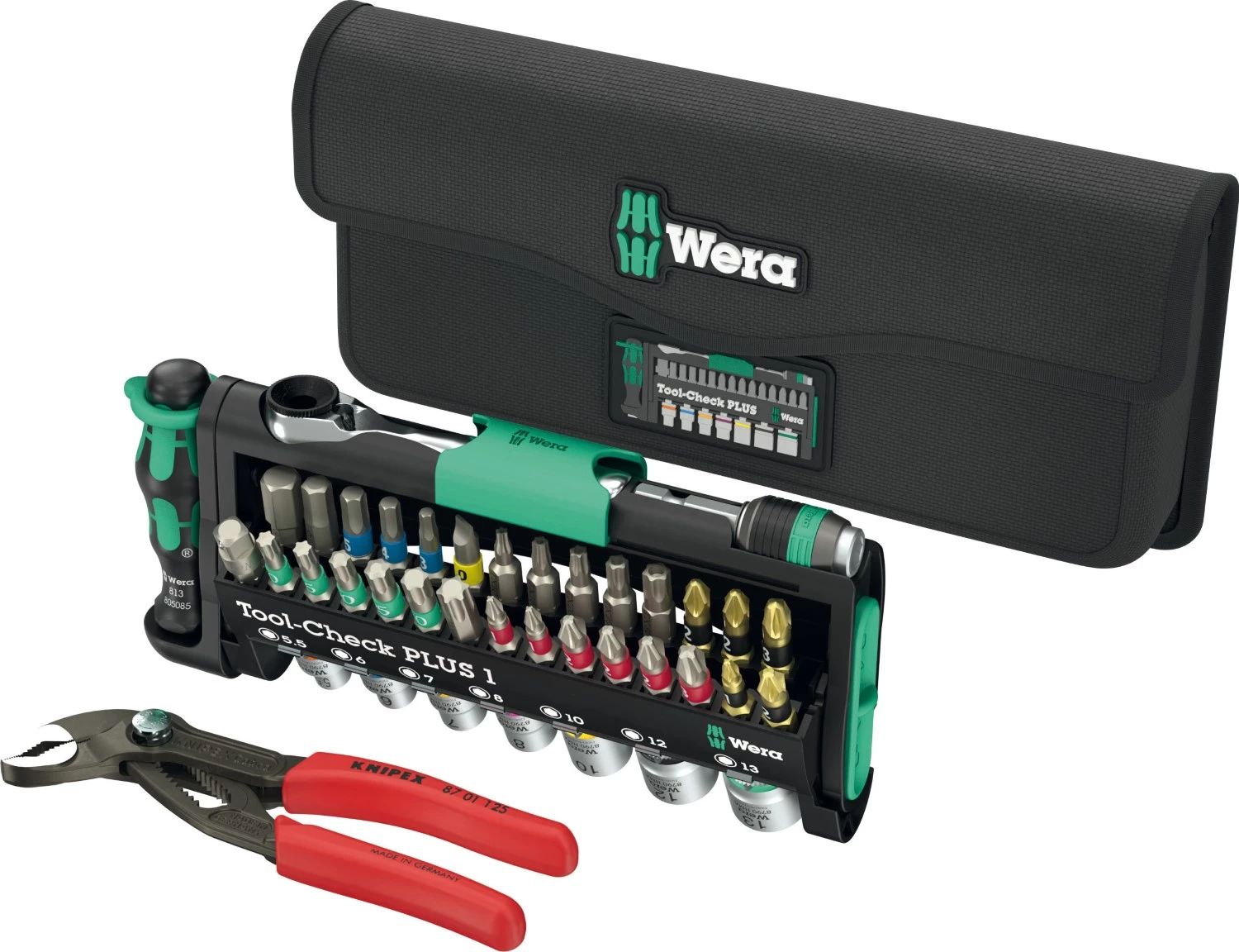 Wera Tool-Check Combi 1 05049070001 Gereedschapsset 40-delig